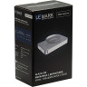 Мыльница LEMARK GLASS LINE с держателем хром/белое стекло 9741037