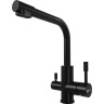 Смеситель LEMARK EXPERT LM5061BL для кухни черный матовый