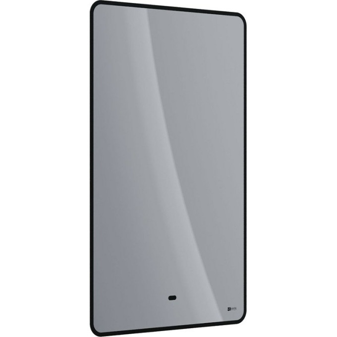 Зеркало LEMARK MIOBLACK 45х80 см с интерьерной подсветкой, с подогревом LM45ZM-black